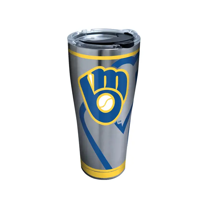 Milwaukee Brewers 30oz. MLB authentique acier inoxydable  ARG/bleu