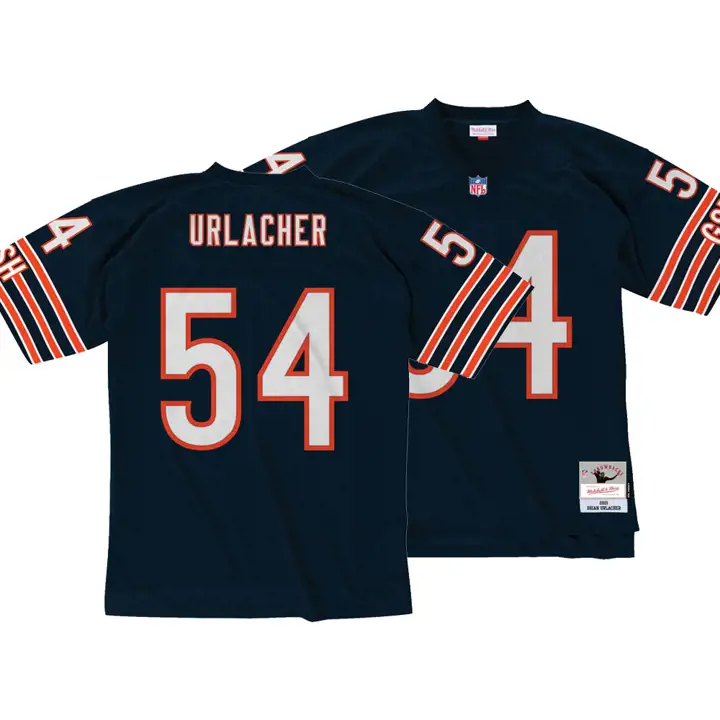 Maillot Rétro Réplique M&N NFL Chicago Bears Brian Urlacher