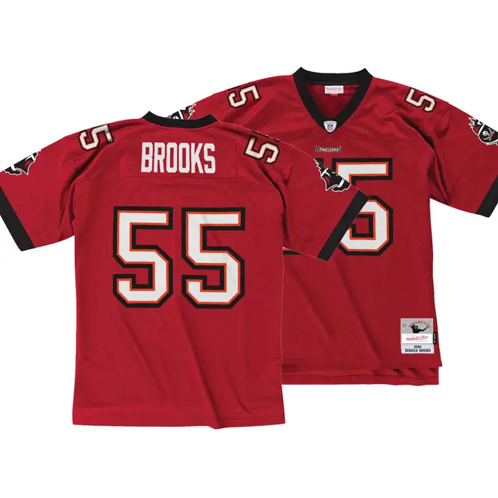 Maillot Rétro NFL M&N Replica des Buccaneers de Tampa Bay Derric