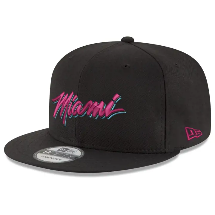 Miami Heat Miami Draft Casquette Snapback Noir/rose