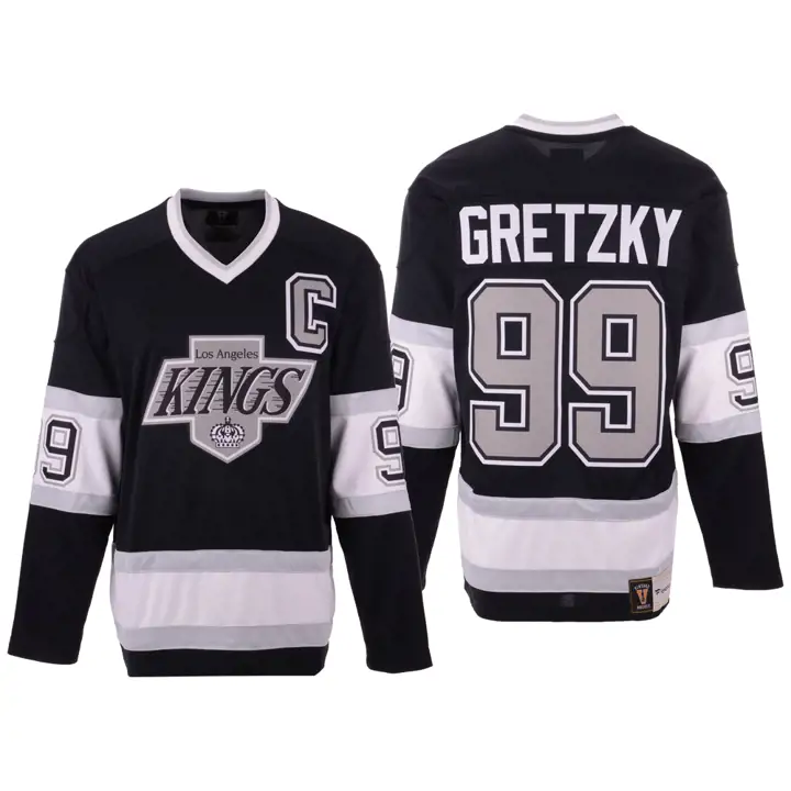 Maillot Breakaway "Heritage" des LA Kings (NHL) - Wayne Gretzky (Noir)
