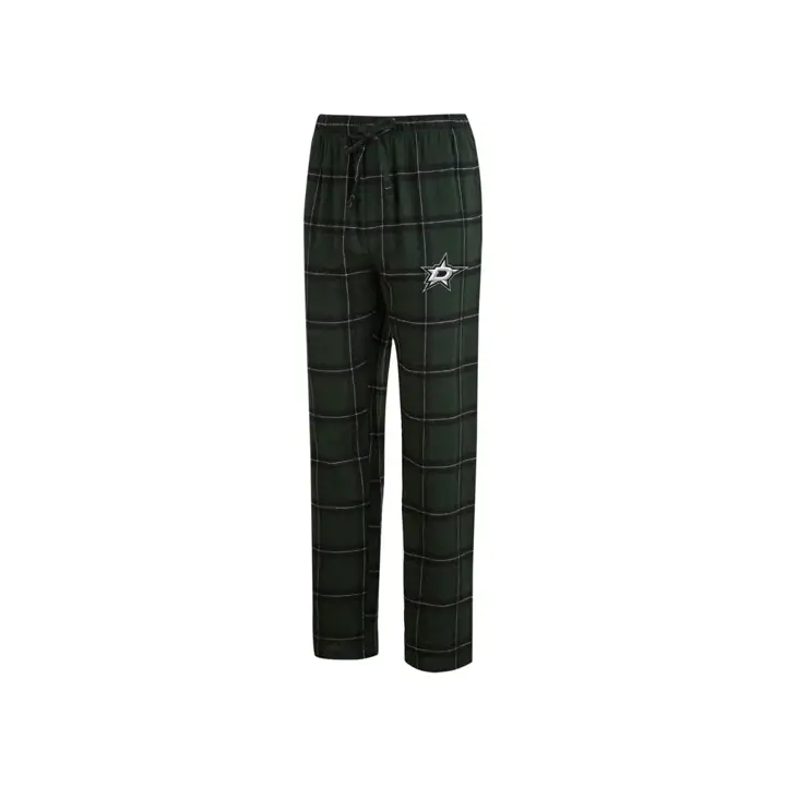 Pantalon de pyjama en flanelle Homestretch des Stars de Dallas LNH – Vert