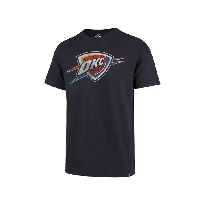T-shirt Thunder NBA Grit Scrum bleu marine