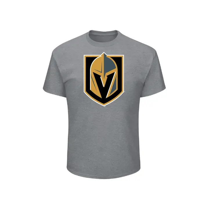 T-shirt chiné avec logo de l'équipe NHL Vegas Golden Knights GRIS