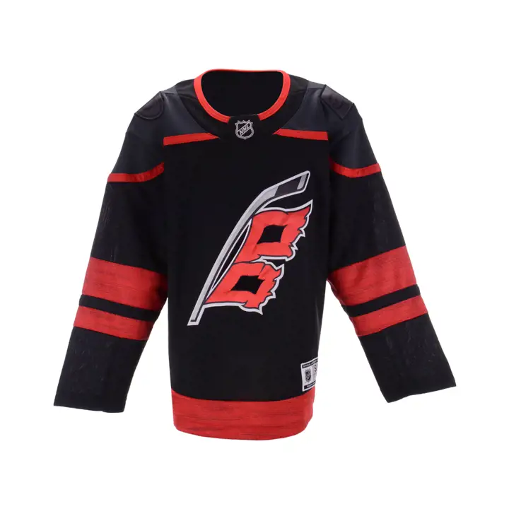 Maillot Jeune Hurricaines NHL Alternatif Premier Vierge ROUGE/noir