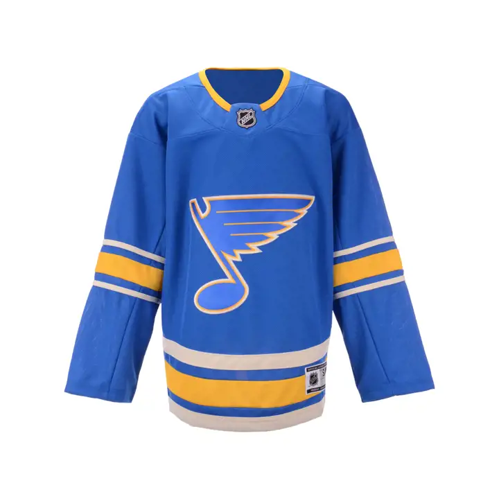 St. Louis Blues NHL Maillot Jeunesse Alternatif Vierge Premier Bleu