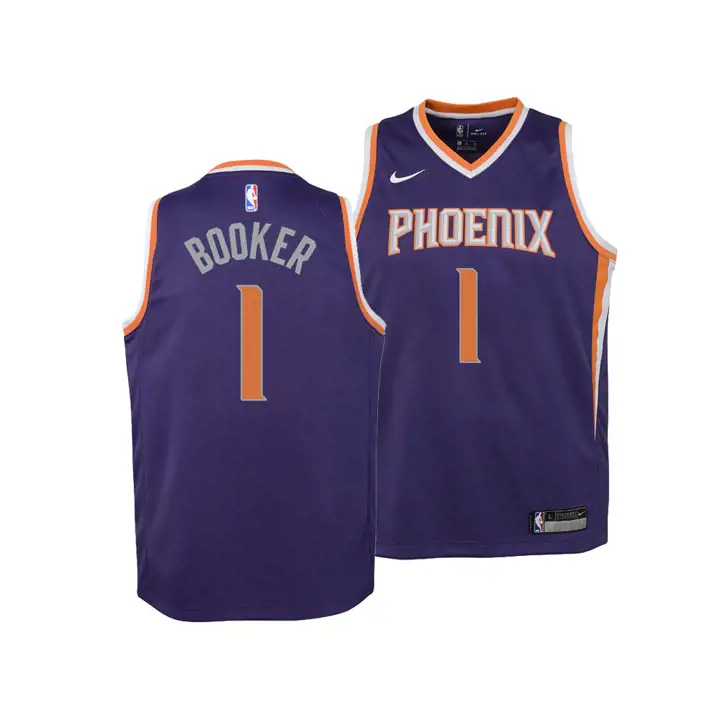 Maillot Devin Booker Icon Swingman NBA Enfants Phoenix Suns   PU