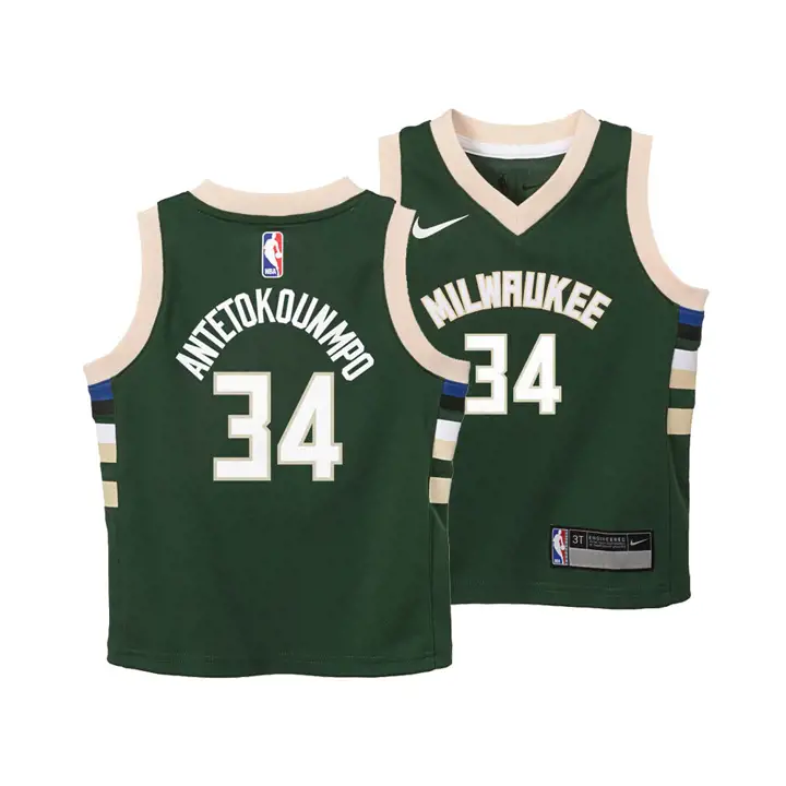 Maillot Bucks NBA Toddler Icon Swingman Giannis Antetokounmpo