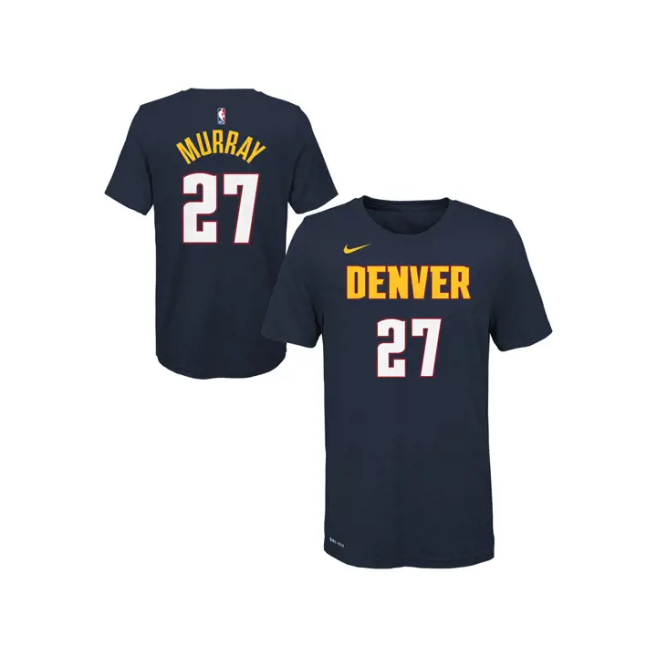 T-shirt Icone Jeune N&N NBA Denver Nuggets Jamal Murray marine
