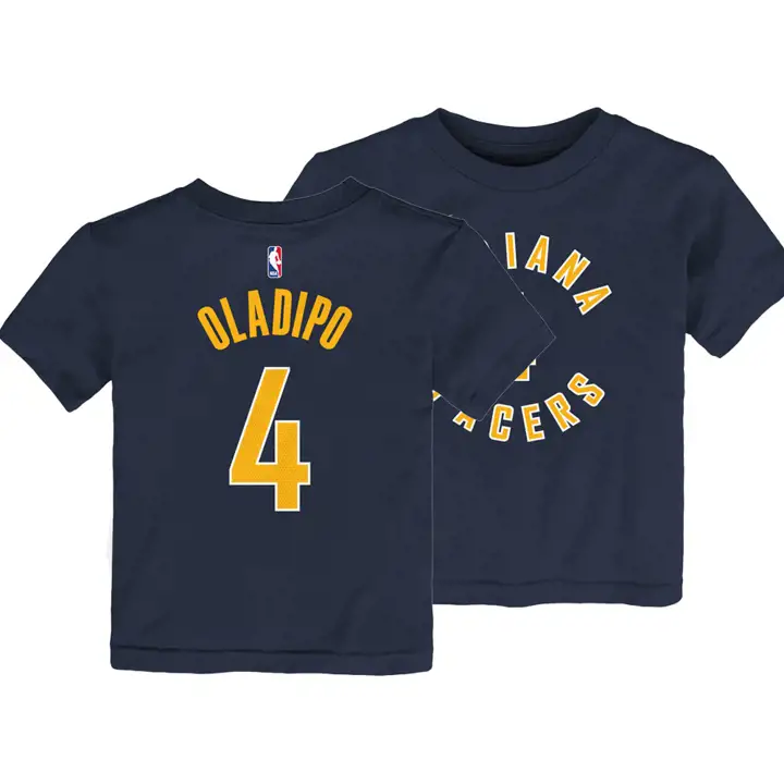 T-shirt Enfant Réplique N&N NBA Indiana Pacers Victor Oladipo