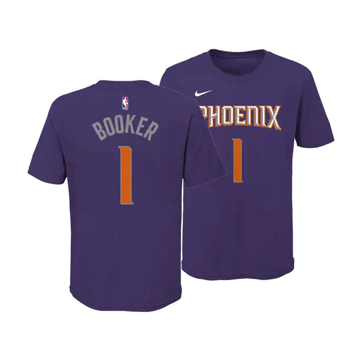 T-shirt réplique N&N NBA Phoenix Suns Enfant Devin Booker pur