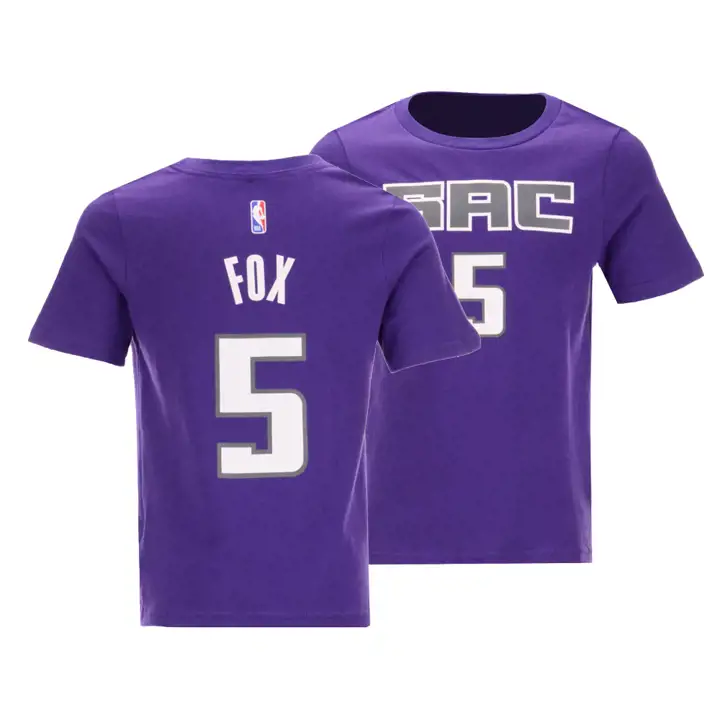 Sacramento Kings NBA Enfants Réplique T-shirt N&N DeAaron Fox