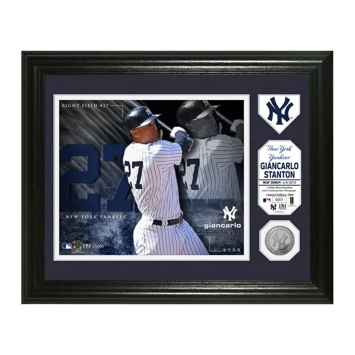 Pièce de monnaie photo des New York Yankees - Bronze Giancarlo Stanton