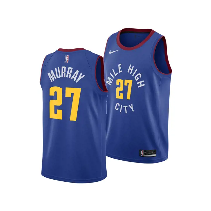 MAILLOT SWINGMAN NUGGETS NBA DÉCLARATION Jamal Murray BLEU