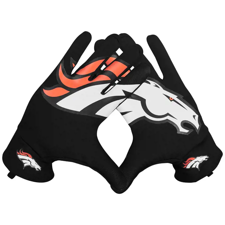 Denver Broncos Gants Nike NFL Fan 18 Noir/Orange/Bleu marine
