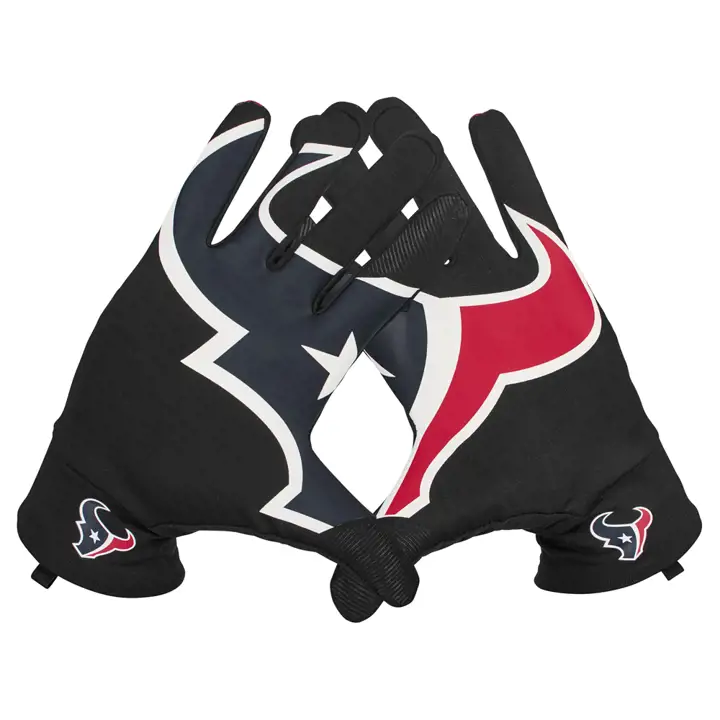 Gants Nike NFL des Houston Texans 18 NOIR/BLEU MARINE/ROUGE