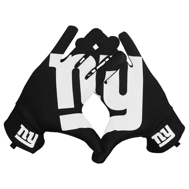 New York Giants Nike NFL Gants de fan 18 ans noir/blanc