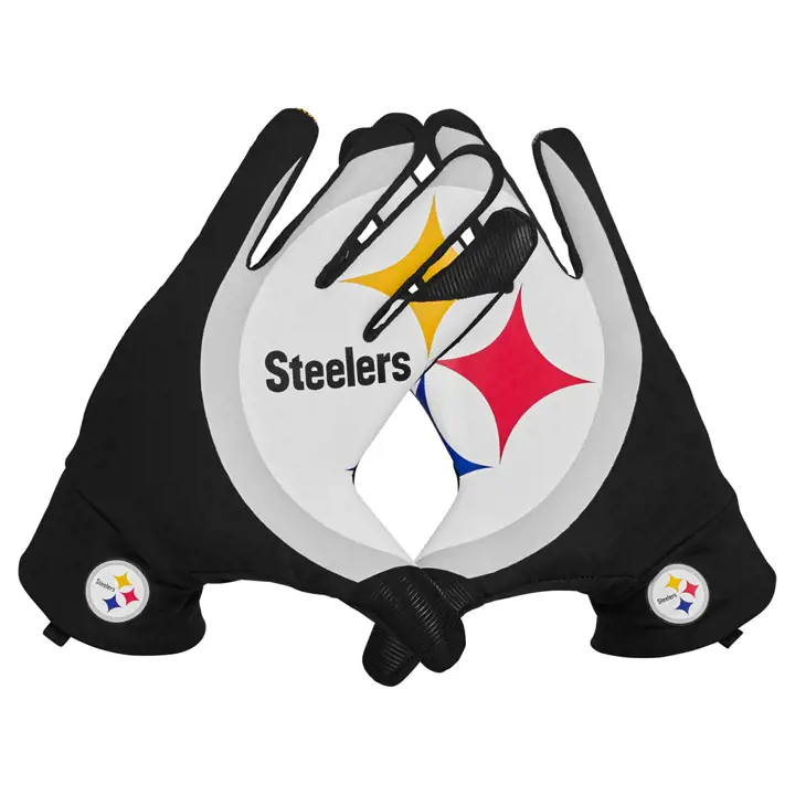 Gants Nike NFL Fan Pittsburgh Steelers 18 NOIR/JAUNE/BLANC