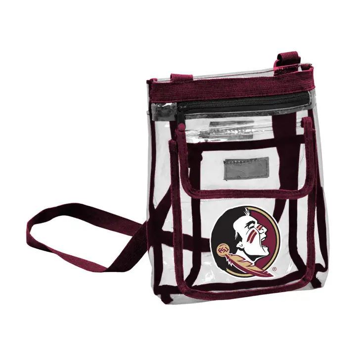 Sac bandoulière transparent Florida State Seminoles Gameday V Ast