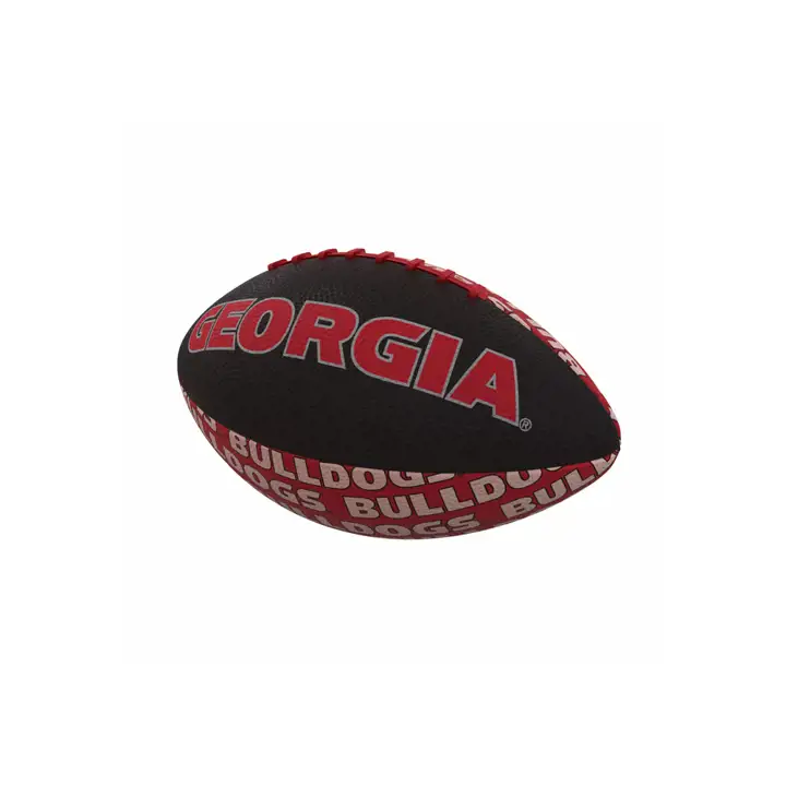 Mini-Ballon de Football en Caoutchouc Répétitif des Bulldogs de la Géorgie