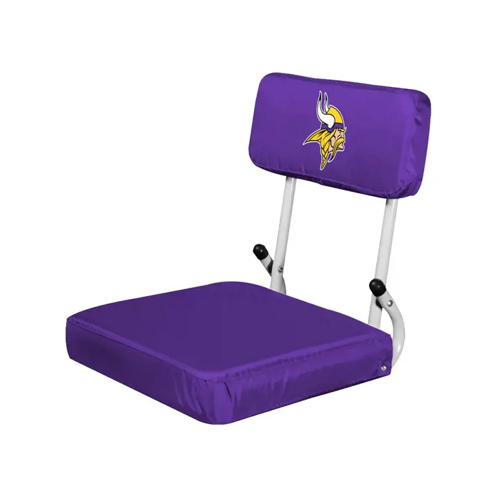 Minnesota Vikings Hardback Stadium Seat V Ast