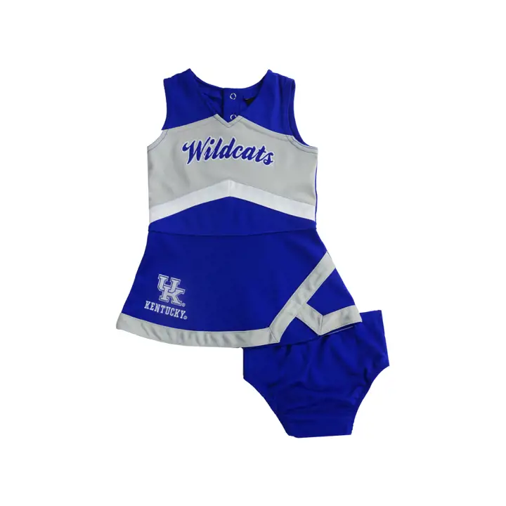 Robe de pom-pom girl NCAA Kentucky Wildcats pour bébé RBL