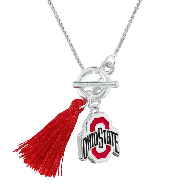 Collier à pampilles Buckeyes d'Ohio State