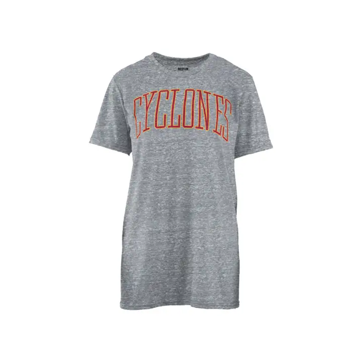 T-shirt triblend texturé femme NCAA Iowa State Cyclones 18