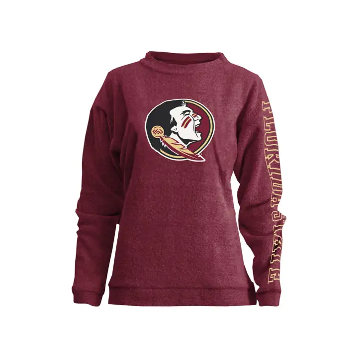 Sweat-shirt confortable en molleton pour femme des Florida State Seminoles NCAA