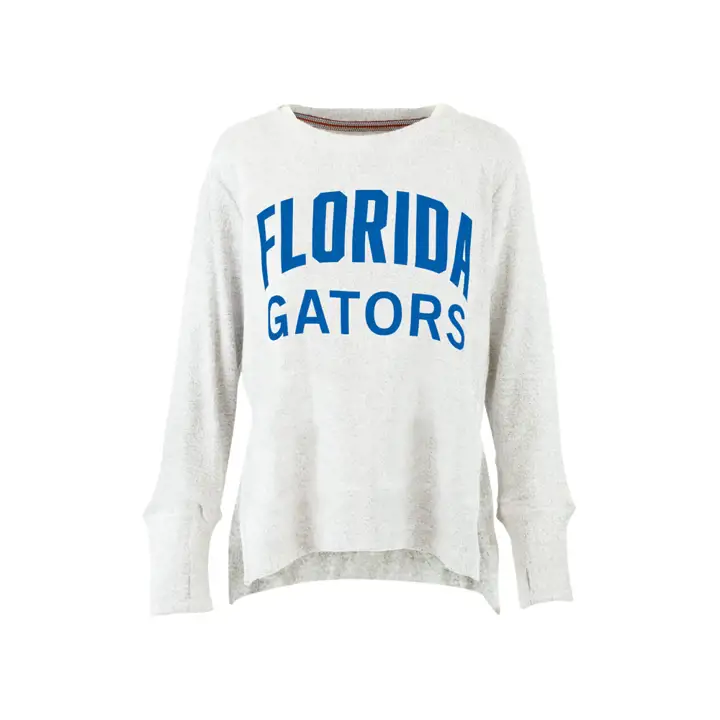 Sweat-shirt douillet en tricot NCAA Florida Gators pour femme 18 CRÈME