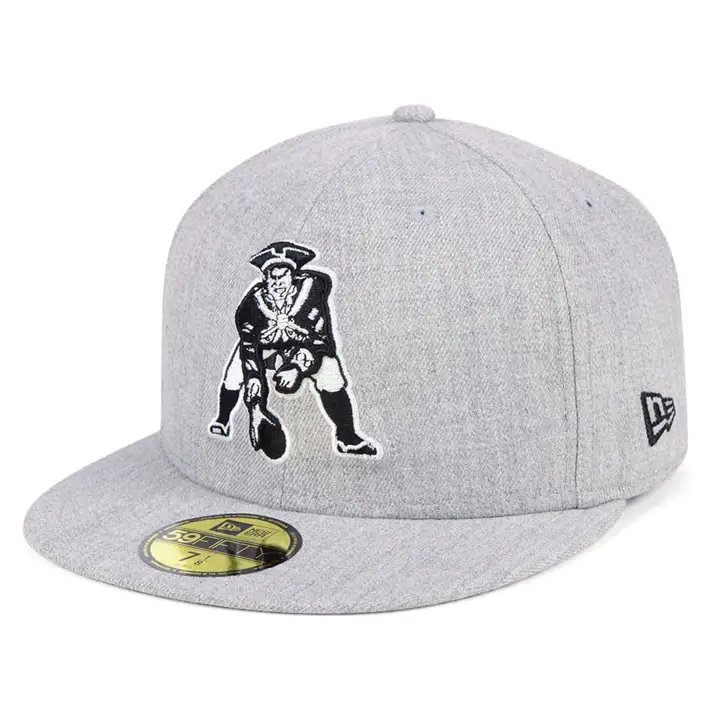 PATRIOTS NFL Gris Chiné N/B 59Fifty Classics Gris-Foncé
