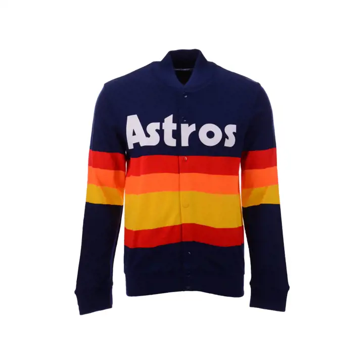 Veste-chandail authentique MLB Houston Astros MARINE