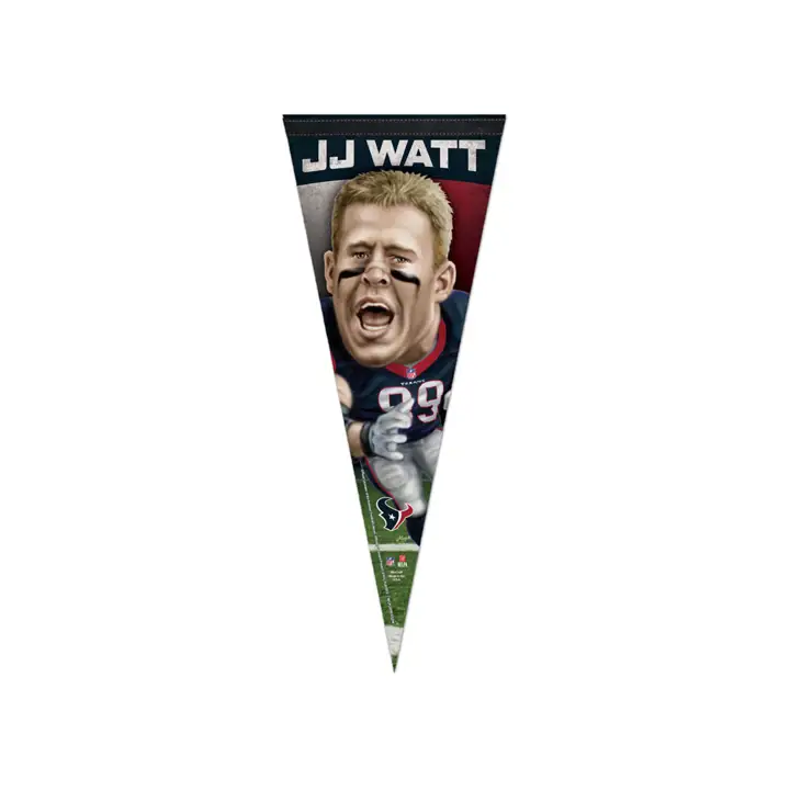 HOUSTON TEXANS Fanion joueur premium 12x30 J. J. Watt AST