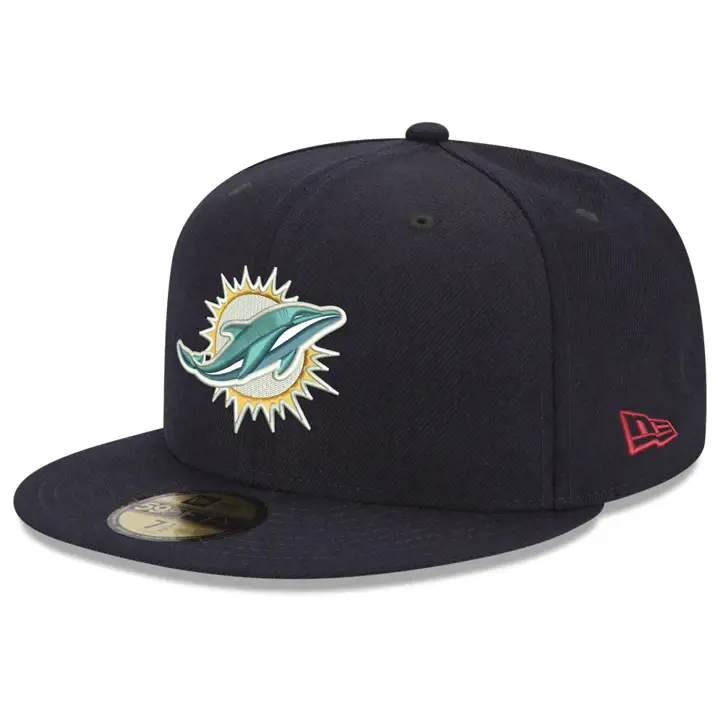 Casquette DOLPHINS NFL Team Basic 59FIFTY marine