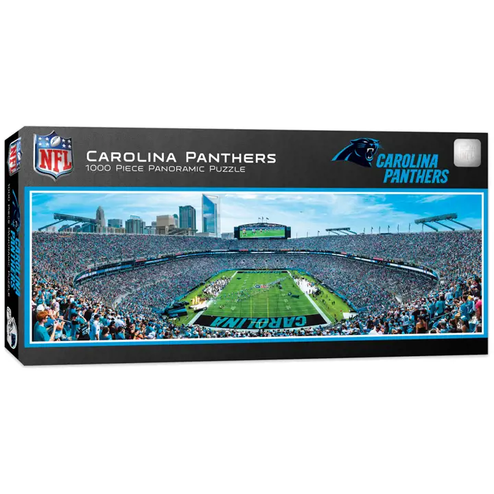 "Puzzle panoramique Carolina Panthers 1000 pièces 33 x 99 cm AST"
