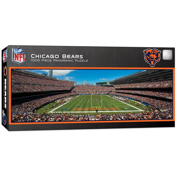"Puzzle panoramique Chicago Bears 1000 pièces 13" x 39" ASS"