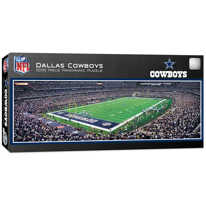 "Puzzle panoramique Dallas Cowboys 1000 pièces 33 x 99 cm AST"