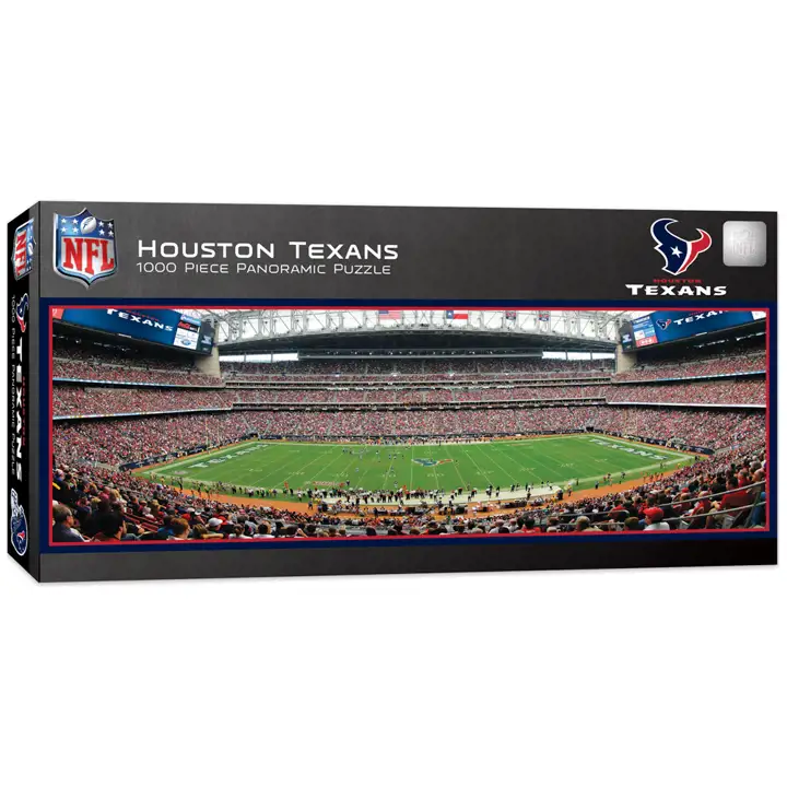 "Puzzle panoramique Houston Texans 1000 pièces 13" x 39" AST"