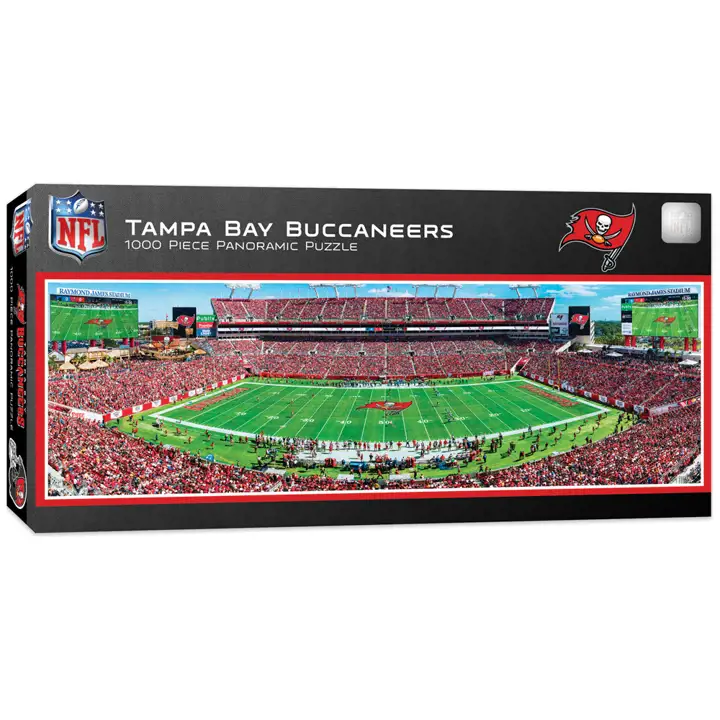 "Casse-tête panoramique Tampa Bay Buccaneers 1000 pièces 13" x 39" AST"