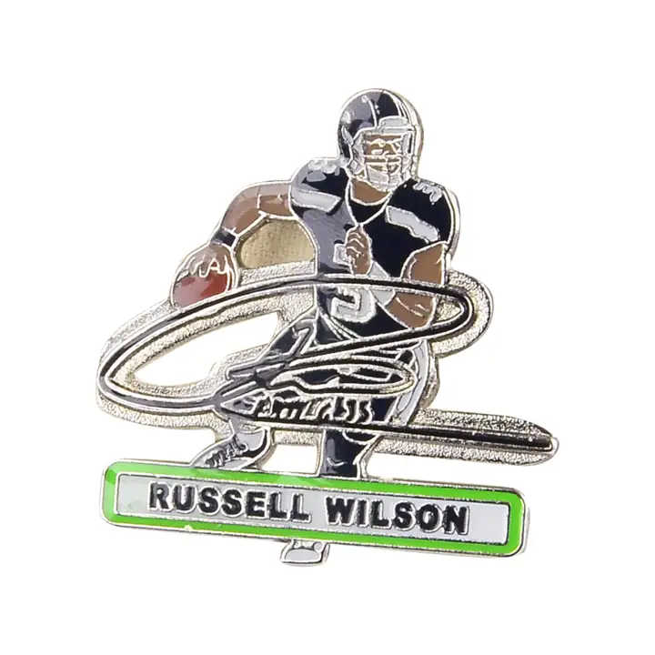 Seattle Seahawks Joueur Signature Pin Russell Wilson AST