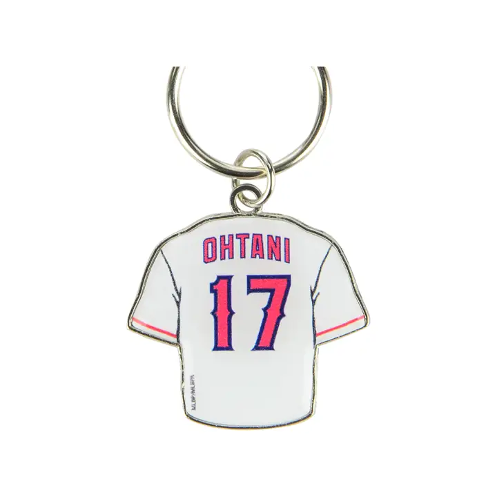 Porte-clés rotatif maillot Los Angeles Angels - Joueur Shohei Ohtani