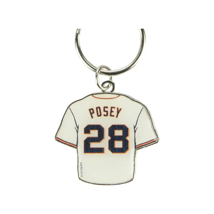 Porte-clés rotatif maillot des Giants de San Francisco - Joueur Buster