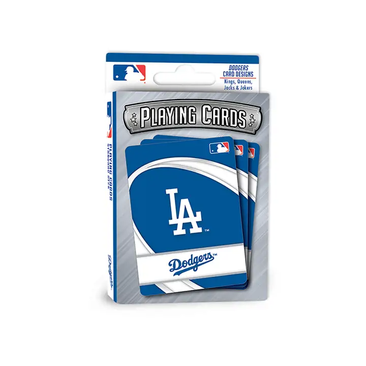 Cartes à jouer des Dodgers de Los Angeles Ast