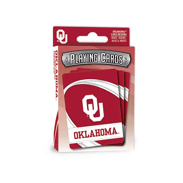 Oklahoma Sooners Cartes à Jouer Ast