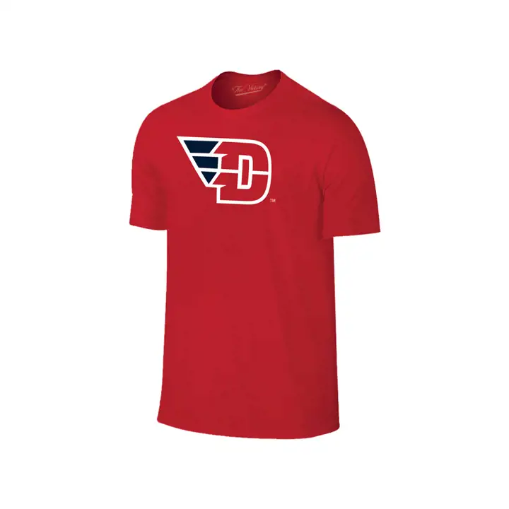 T-shirt Dayton 2F NCAA Grand Logo 2 pour 28 $ rouge