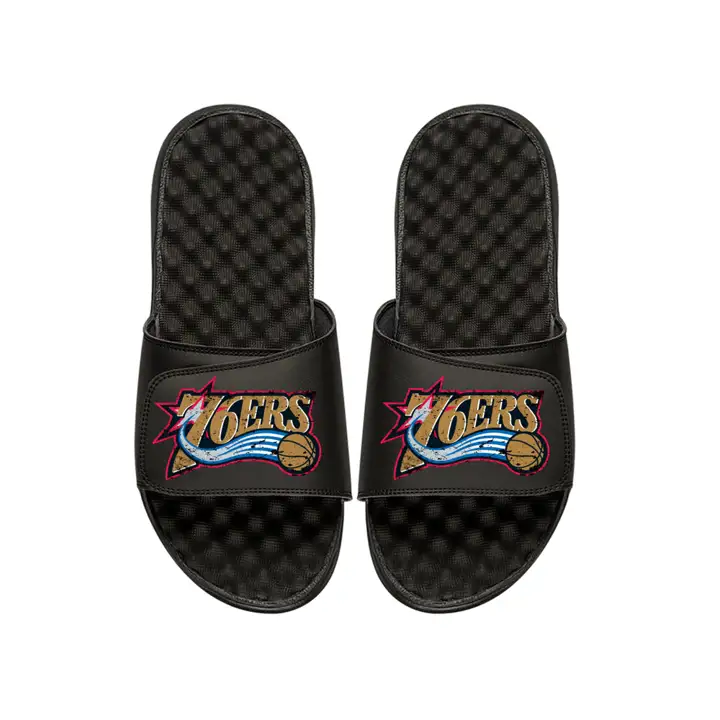 Tongs Homme Philadelphia 76ers HWC Effet Usé noir