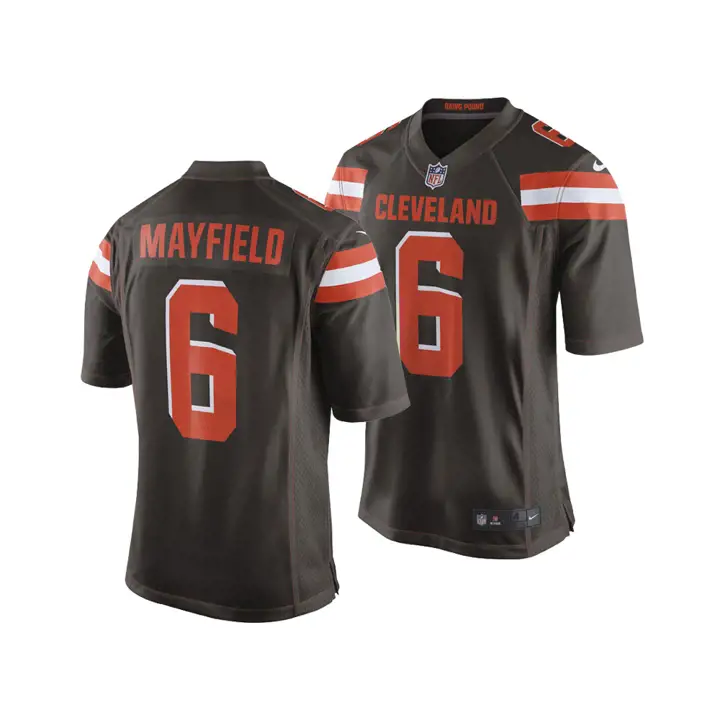 Maillot de match NFL BROWNS Baker Mayfield BRN