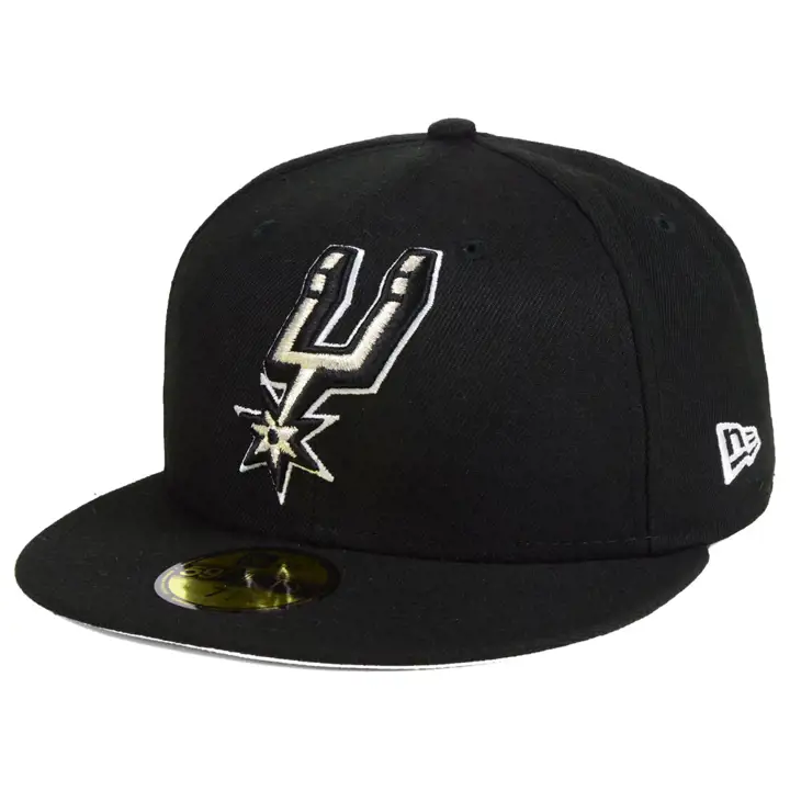 Casquette NBA Basique 59FIFTY San Antonio Spurs Noire