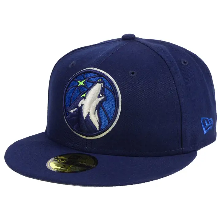 Casquette NBA Basic SH 59FIFTY Minnesota Timberwolves BLEU MARINE