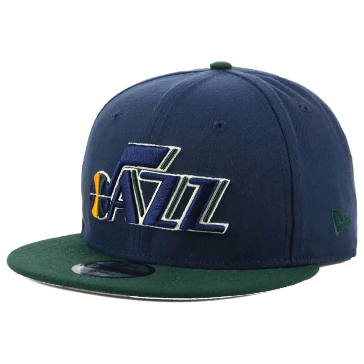 Casquette NBA Utah Jazz Basic SH 9FIFTY marine/vert foncé